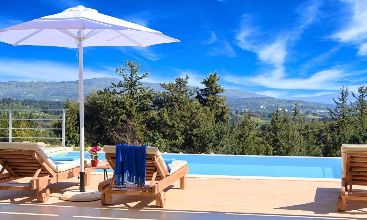 Orientem Villa Heated Pool เยโอริยิอูโปลิส ภายนอก รูปภาพ